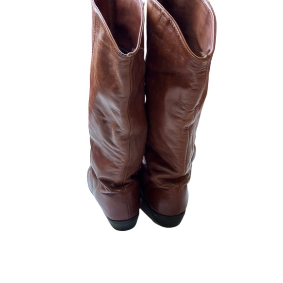 Santana Canada 664 Leather Knee High Waterproof Brown Boots - Picture 10 of 15